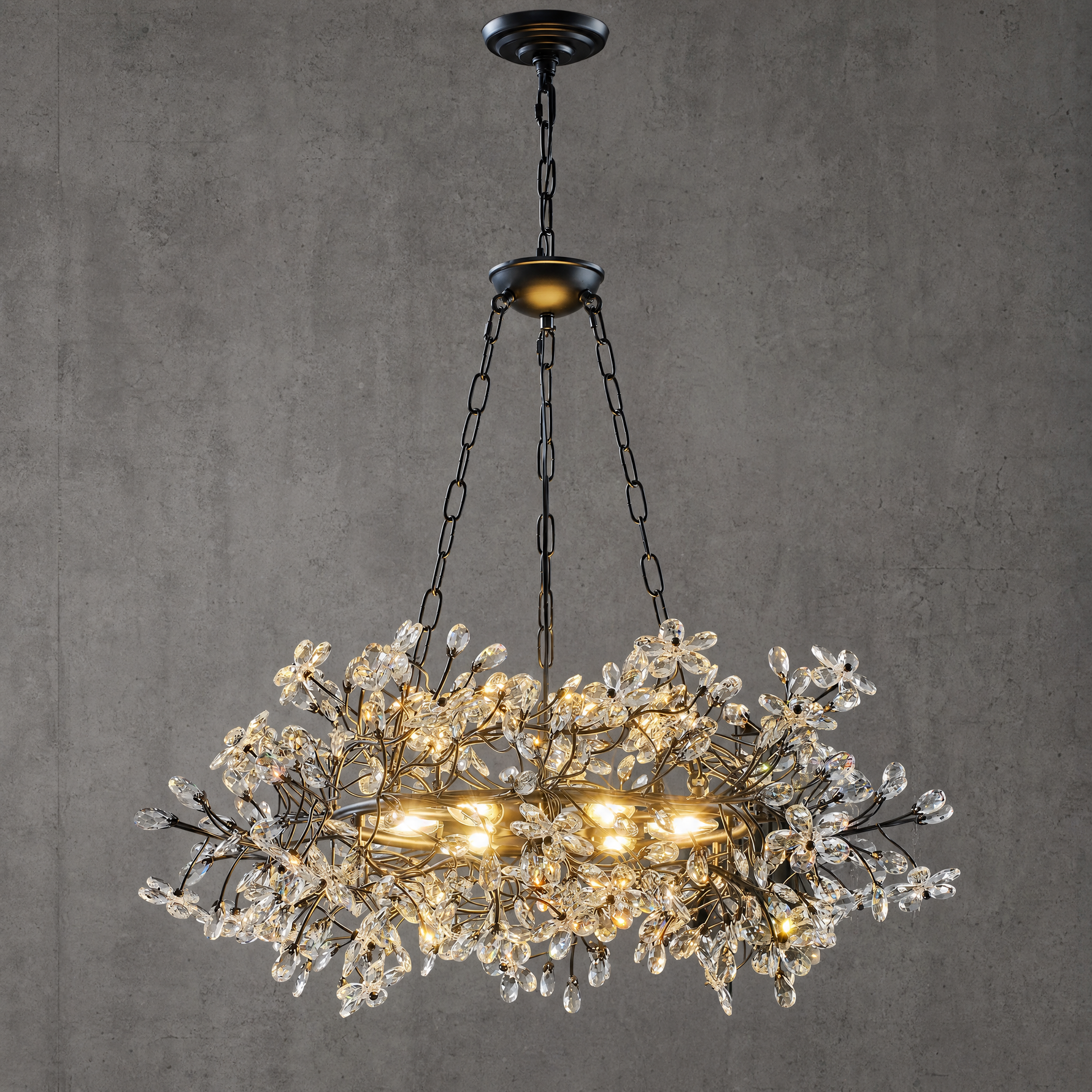 L1200-Marble Lingyu Pendant Light - Black