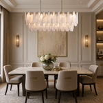 L125 Light Cube Crystal Pendant Light - Stainless Steel Color