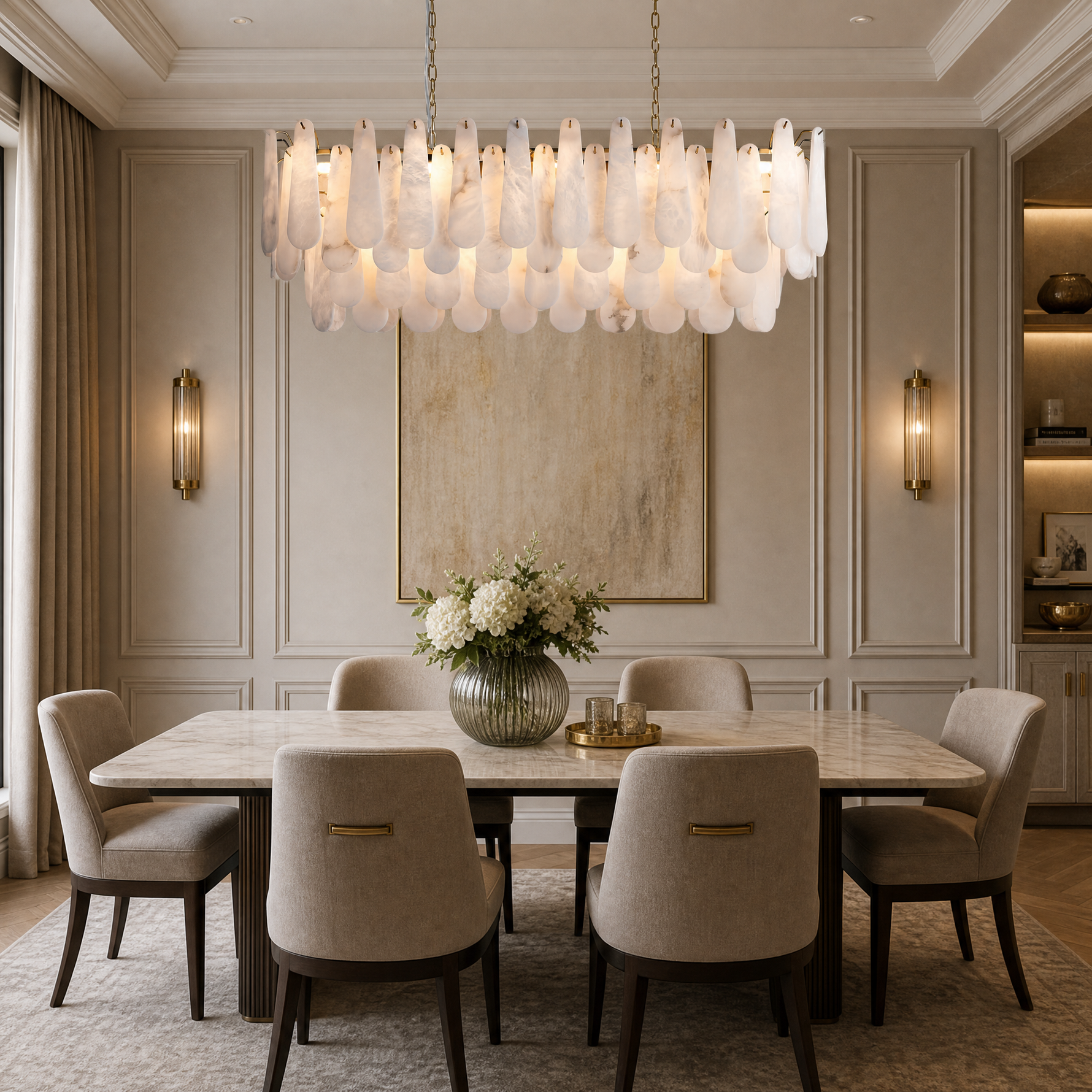 L125 Light Cube Crystal Pendant Light - Stainless Steel Color
