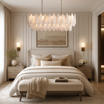 L125 Light Cube Crystal Pendant Light - Stainless Steel Color
