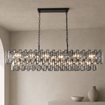 L1400 Double Mirror Dining Pendant - Black