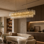 L1400 Double Mirror Dining Pendant Light - Gold