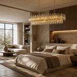 L1400 Double Mirror Dining Pendant Light - Gold