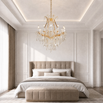 L1400 Elegant Ceramic Ginkgo Leaf - Dull Gold