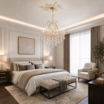 L1400 Elegant Ceramic Ginkgo Leaf - Dull Gold