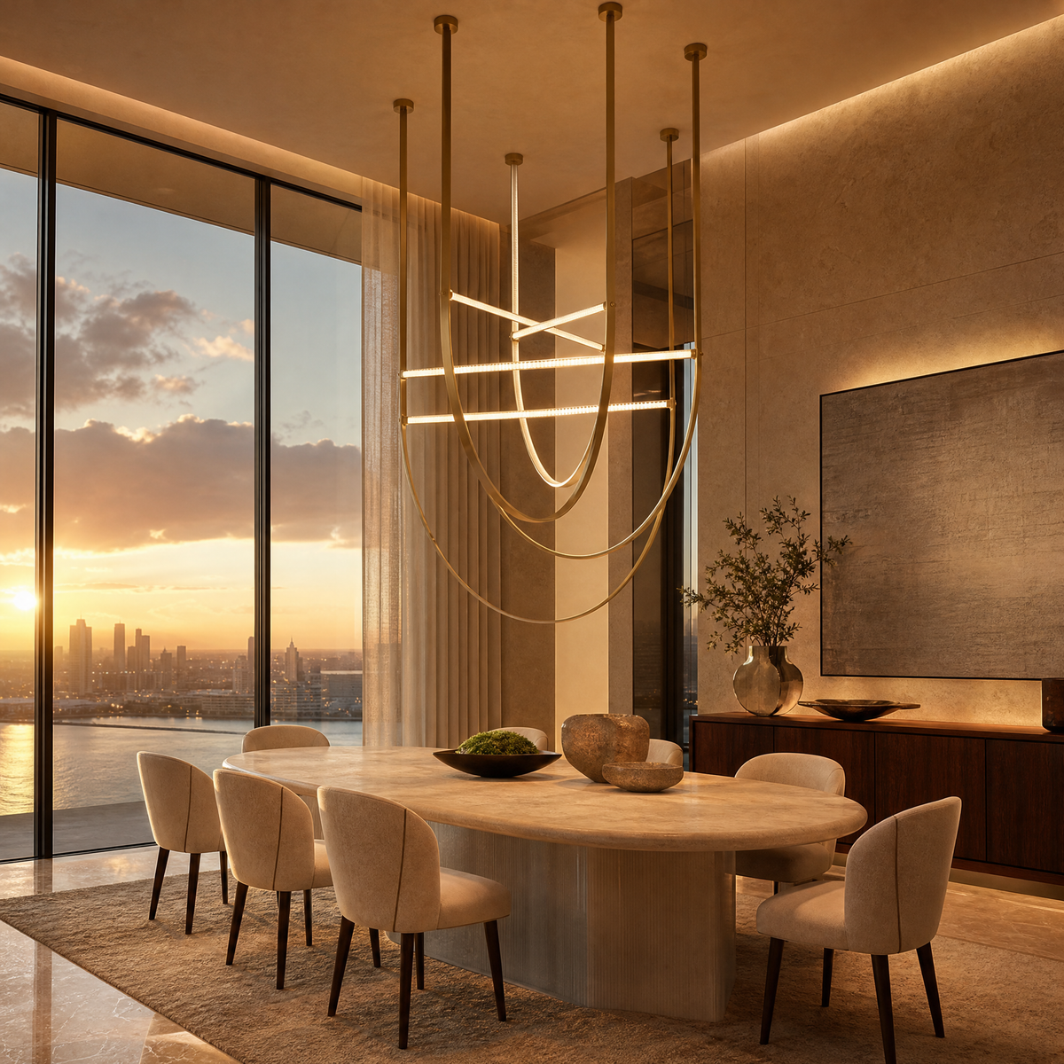LED Chandelier