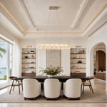 Lacrima Crystal Linear Chandelier