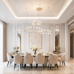 Lacrima Crystal Trio Chandelier