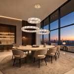 Lacrima Crystal Trio Chandelier