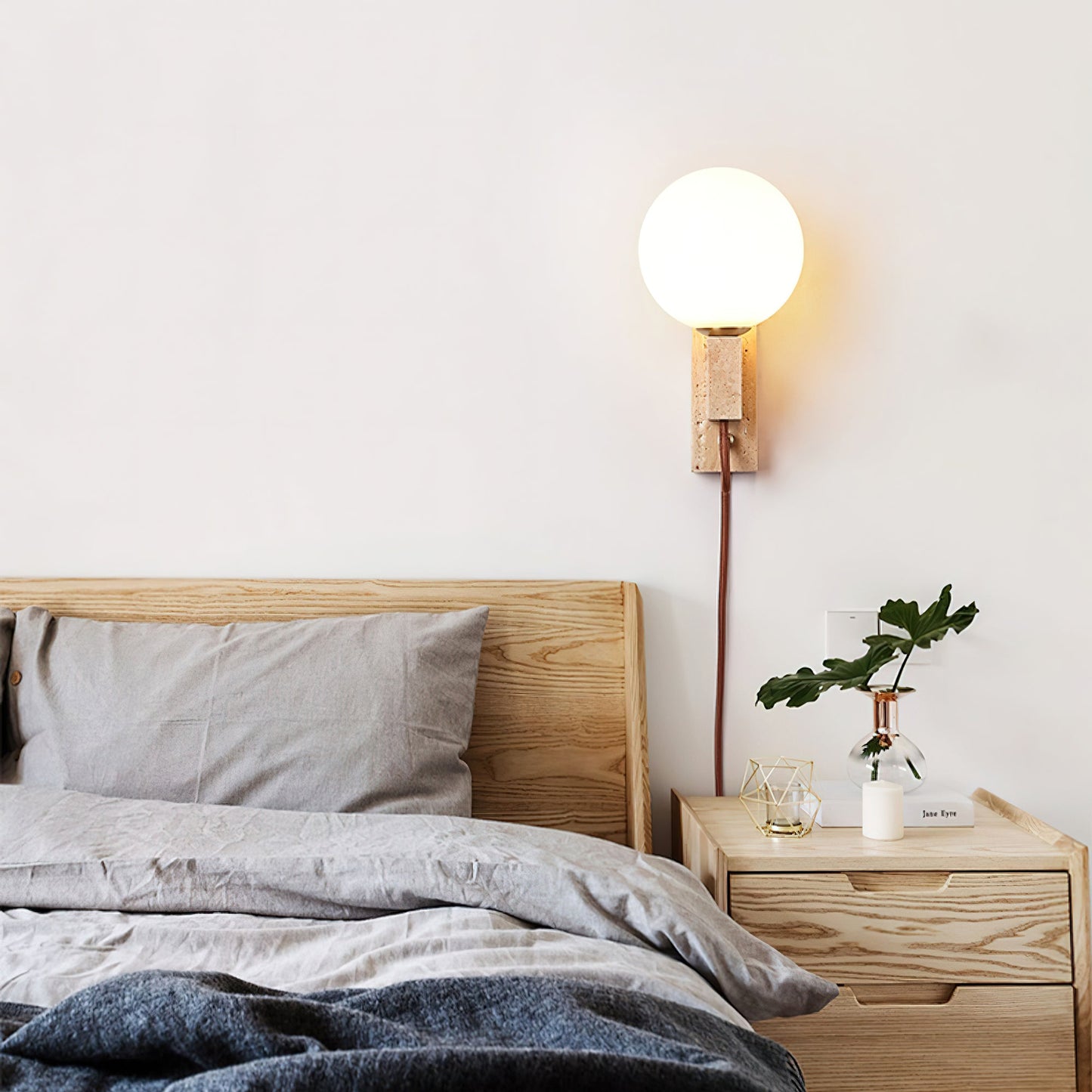 Atlas Globe Wall Sconce - YIOSI