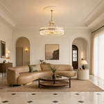 Leather Chandelier