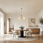 Leather Chandelier