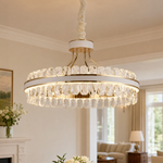 Leather Chandelier