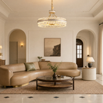 Leather Chandelier