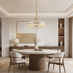 Leather Chandelier