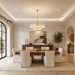 Leather Duo Chandelier