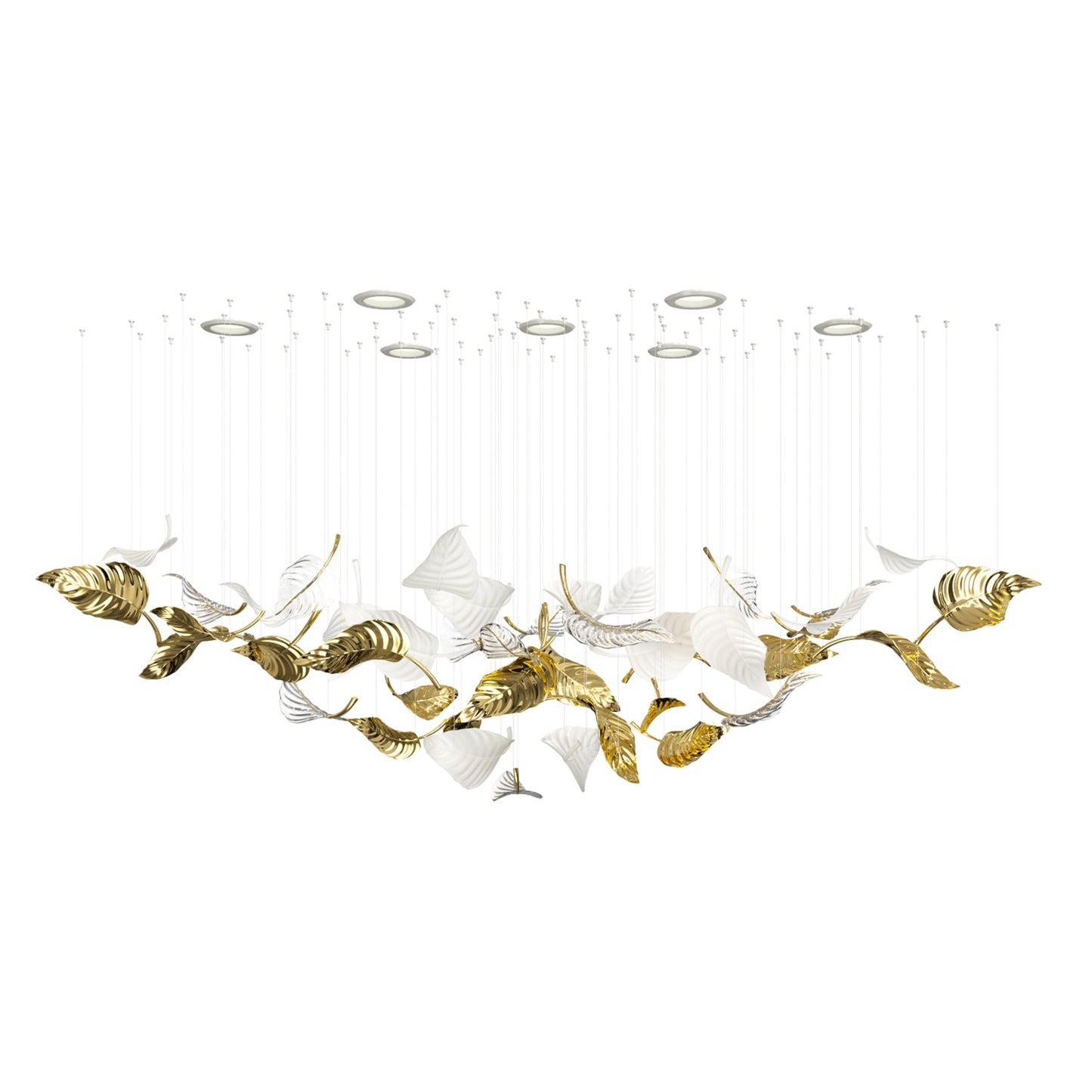 Linden Leaves Chandelier - YIOSI