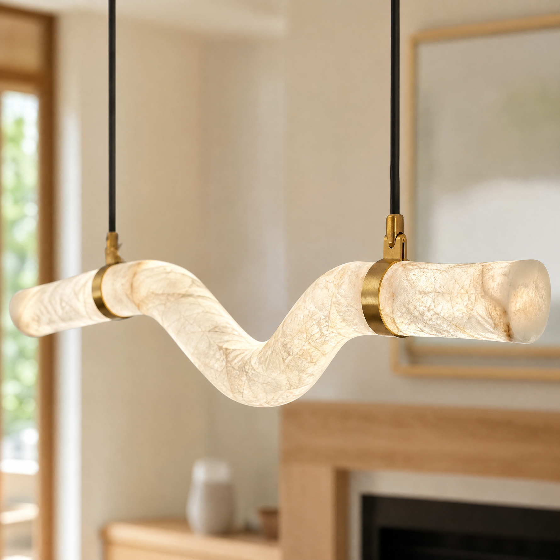 Linea Dining Table Modern Lighting