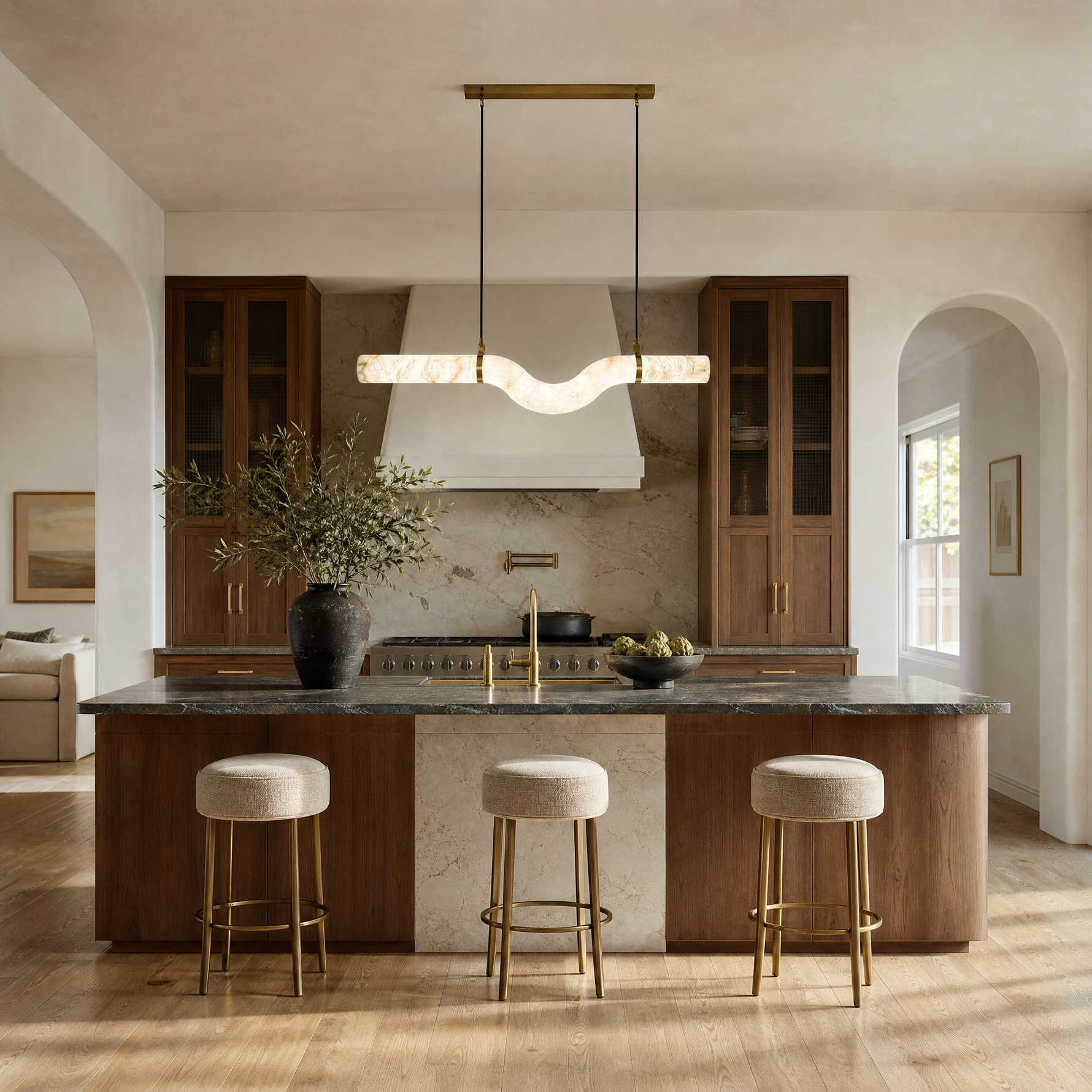 Linea Dining Table Modern Lighting
