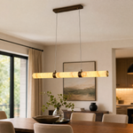 Linea Modern Linear Alabaster Pendant Light