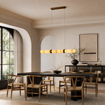 Linea Modern Linear Alabaster Pendant Light