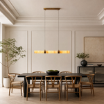 Linea Modern Linear Alabaster Pendant Light
