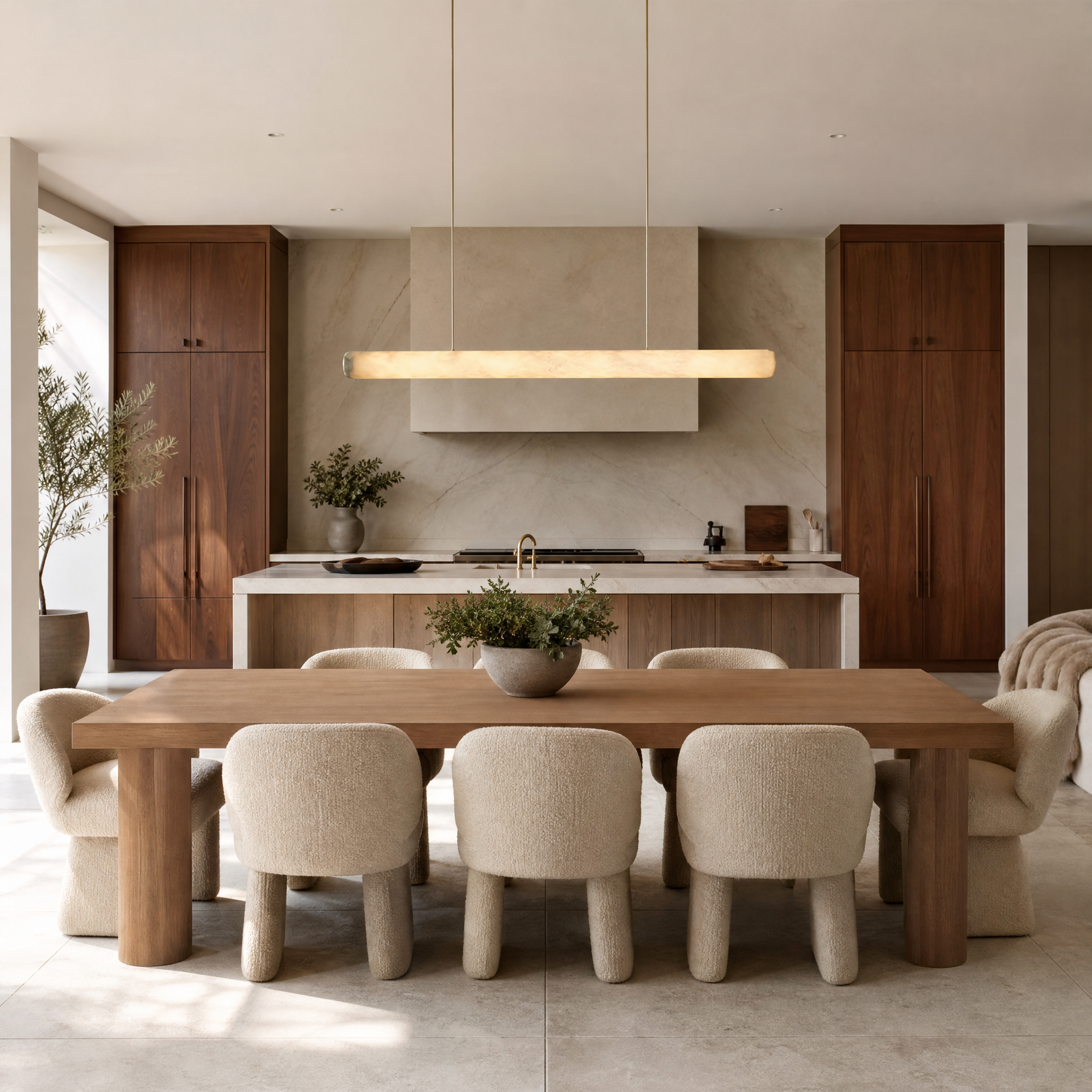 Linear Bar Pendant Light