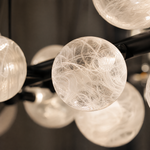 Linear Grape Pendant Alabaster