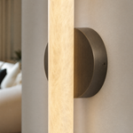Linear Rod Medium Alabaster Tube Wall Sconce