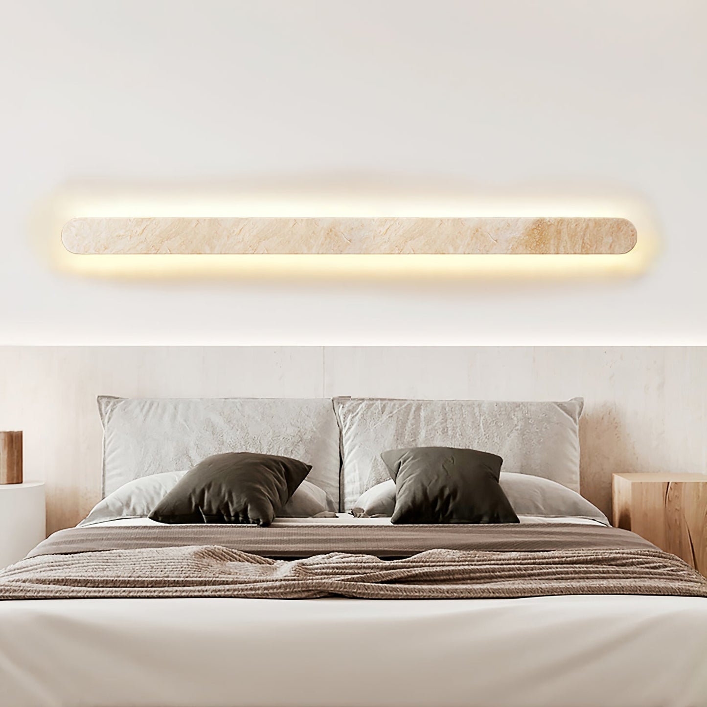 Lior Travertine Wall Light - YIOSI