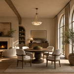 Lithmora Modern Brass Alabaster Pendant Light