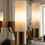 Livia Modern Alabaster Hanging Light Fixtures