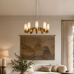 Livia Modern Alabaster Hanging Light Fixtures