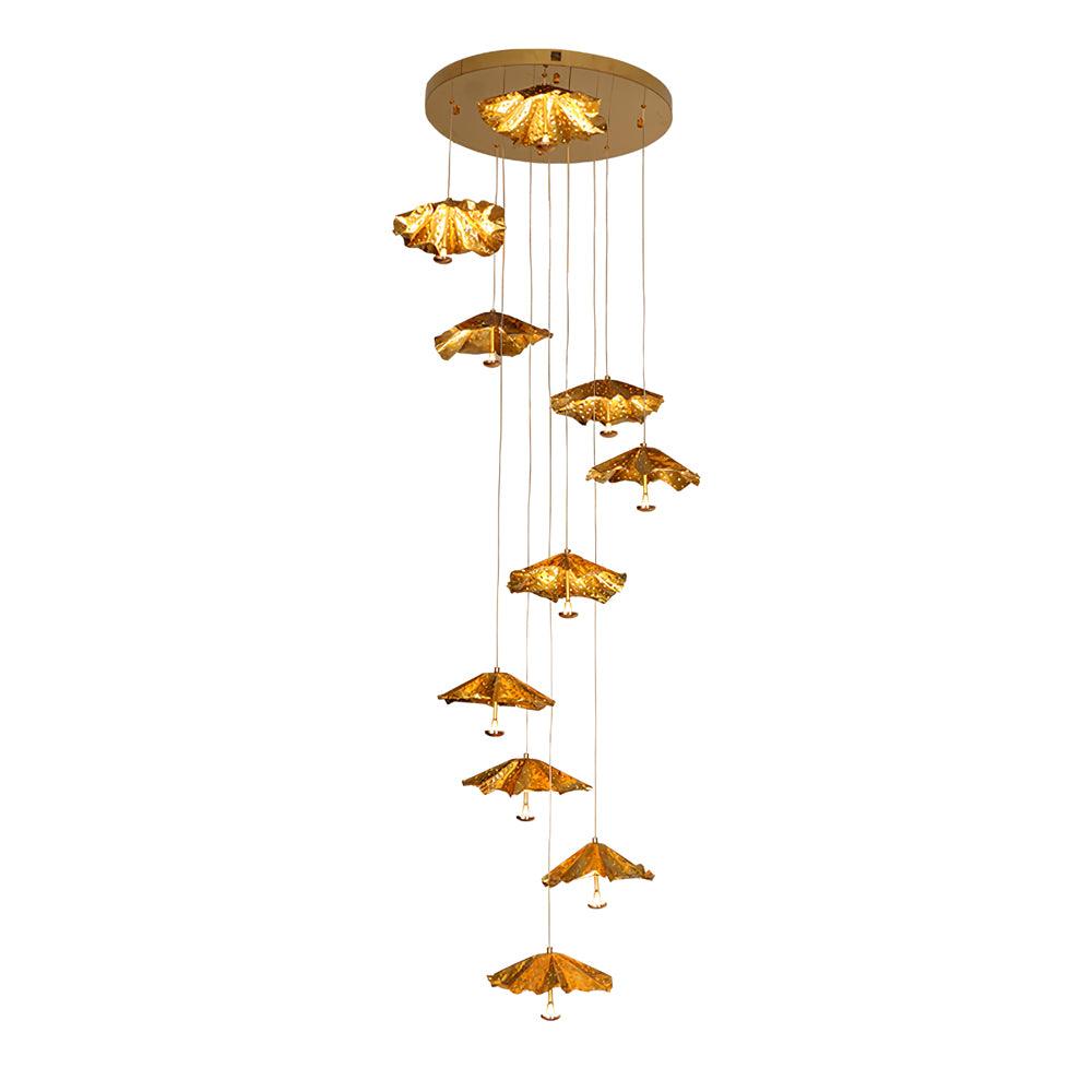 Livra Leaf Chandelier - YIOSI