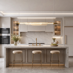 Luce Aurora Glass Linear Chandelier