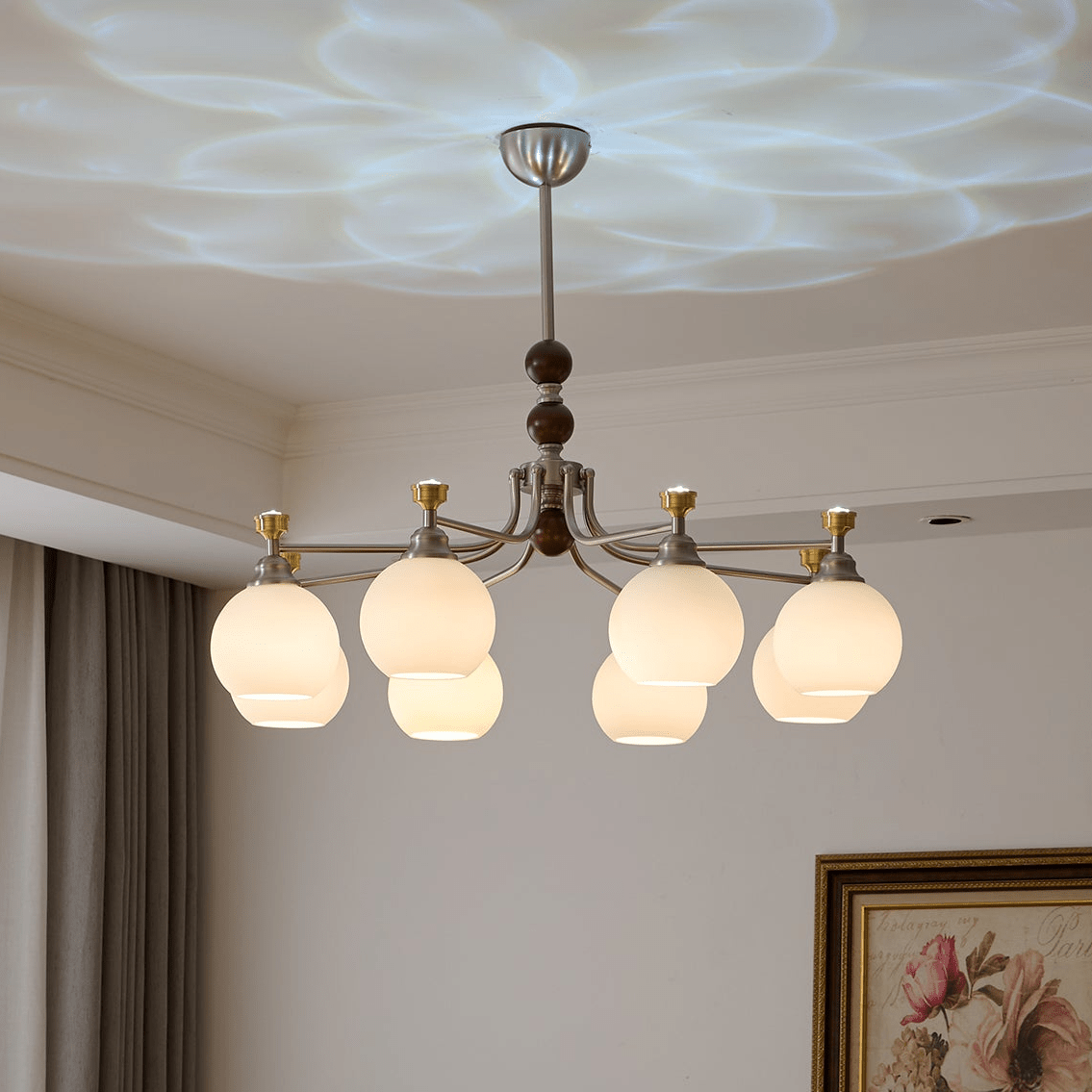 Lucienne Orb Chandelier - YIOSI