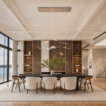 Lume Acrylic Rectangular Chandelier