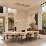 Lume Acrylic Rectangular Chandelier