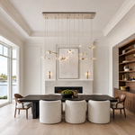 Lume Acrylic Rectangular Chandelier