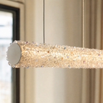 Lumina Crystal Linear Pendant Chandelier