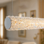 Lumina Crystal Linear Pendant Chandelier
