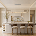 Lumina Crystal Linear Pendant Chandelier