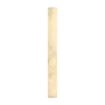 Luminara Handcrafted Alabaster Wall Sconce Warm LED Light