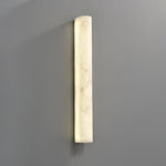 Luminara Handcrafted Alabaster Wall Sconce Warm LED Light