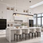 Luminous Cube Modern Linear Dining Pendant Light