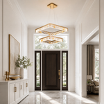 Luminous Cube Modern Sculptural Pendant Light