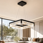 Luminous Cube Modern Sculptural Pendant Light