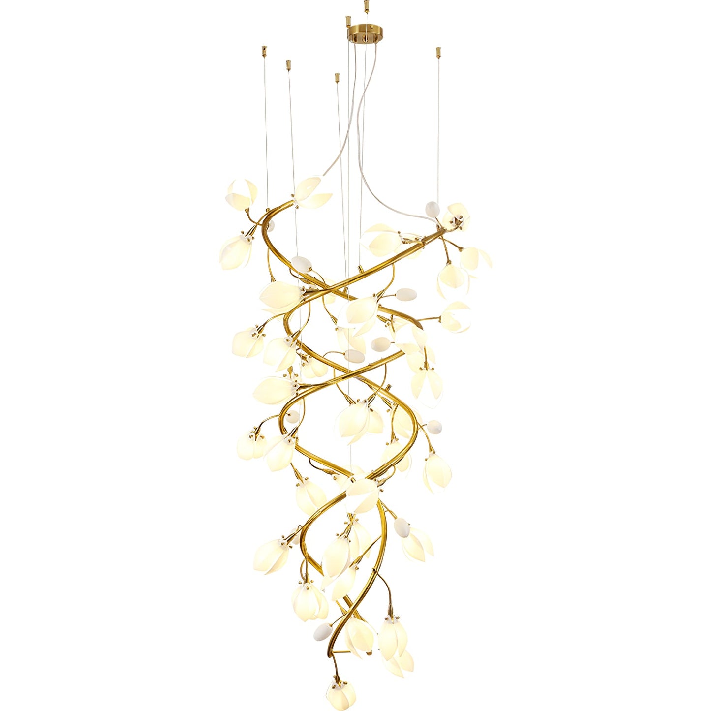 Lysandra Cascade Stairs Chandelier - YIOSI