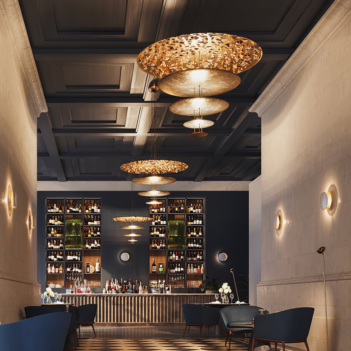 Machine Chandelier - YIOSI