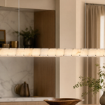 Madison Linear Alabaster Chandelier
